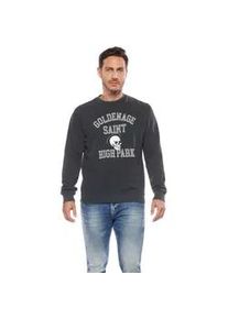 Sweatshirt Le Temps Des Cerises "SWEAT-SHIRT HOMME TUBUR ( MANCHE LONGUE) / SWE MAN TUBUR" Gr. L, schwarz Herren Sweatshirts mit modischem Frontprint