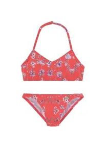 Bustier-Bikini Sunseeker "Ditsy Kids" Gr. 158/164, N-Gr, orange Kinder Bikini-Sets mit sommerlichem Print