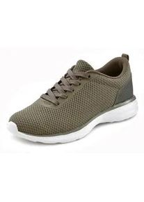 Sneaker Lascana Gr. 41, grün (olivgrün) Damen Schuhe Schnürhalbschuh, Halbschuh, Freizeitschuh ultraleicht VEGAN