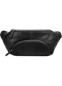 XZONE Gürteltasche X-ZONE Gr. B/H/T: 30cm x 13cm x 6cm onesize, schwarz Damen Taschen echt Leder