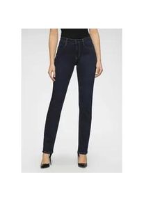 Stretch-Jeans MAC "Dream" Gr. 36, Länge 32, blau (dunkelblau used32) Damen Jeans mit Stretch für den perfekten Sitz