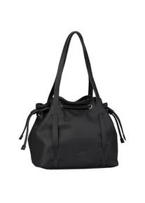 Shopper Gabor "Malu" Gr. B/H/T: 35cm x 29cm x 18cm, schwarz Damen Taschen