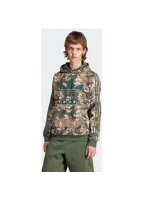 Kapuzensweatshirt Adidas ORIGINALS "GRAPHICS CAMO HOODIE" Gr. L, grün (shadow grün) Herren Sweatshirts