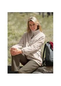 Classic Dog Fleecejacke CLASSIC Gr. 48/50, beige (natur) Damen Jacken