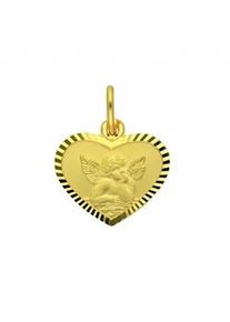 Ketten-Anhänger ADELIA ́S "Damen Goldschmuck 333 Gold Anhänger Amor" Schmuckanhänger Gr. Gelbgold 333, goldfarben (gold) Damen 333 Gold Goldschmuck für