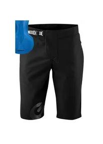 Fahrradhose Gonso "Sitivo Shorts" Gr. S, Normalgrößen, blau Herren Hosen Bikeshorts mit innovativem Sitzpolsterkonzept