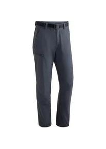 Funktionshose Maier Sports "Oberjoch" Gr. 24, Kurzgrößen, grau Herren Hosen Outdoorhose gefüttert, Wanderhose mit 4 RV-Taschen, Regular Fit