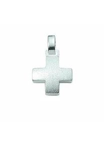 Ketten-Anhänger ADELIA ́S "925 Silber Kreuz Anhänger" Schmuckanhänger Gr. Damen, Silber 925 (Sterlingsilber), silberfarben (silber) Damen Silberschmuck für & Herren