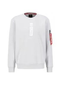 Sweater Alpha Industries "Alpha Industries Men - Sweatshirts Alpha RP Sweater" Gr. L, grau (pastel grau) Herren Sweatshirts