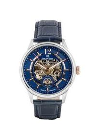 Automatikuhr Carl von Zeyten "Schramberg" Armbanduhren blau (dunkelblau) Herren Armbanduhr, mechanische Uhr, Herrenuhr, Made in Germany