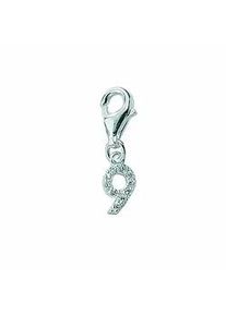 Kette ohne Anhänger ADELIA ́S "925 Silber Charms mit Zirkonia" Halsketten Gr. Silber 925 (Sterlingsilber), silberfarben (silber) Damen Schmuckset - Set mit Halskette