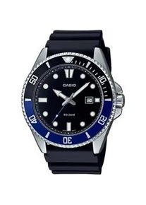 Quarzuhr Casio TIMELESS COLLECTION "MDV-107-1A2VEF" Armbanduhren schwarz Herren Armbanduhr, Herrenuhr,bis 20 bar wasserdicht