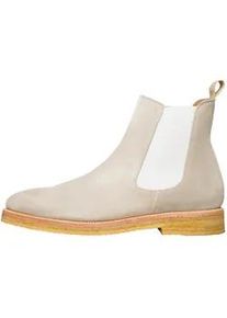 Chelseaboots Henry Stevens "Marshall CB Businessschuh" Gr. 43,5, beige Herren Schuhe Chelsea Boots Leder handgefertigt, Stiefelette