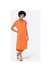 Sommerkleid Casual Looks "Kleid" Gr. 48, Normalgrößen, orange Damen Kleider