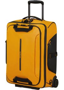 Reisetasche Samsonite "Ecodiver" Gr. B/H/T: 40 cm x 55 cm x 25 cm, gelb Taschen Handgepäck mit Trolley- und Rucksackfunktion; teilweise aus recyceltem Material