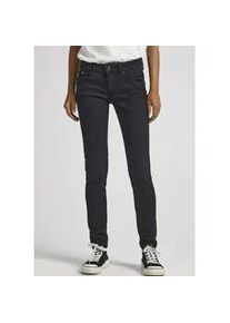 Skinny-fit-Jeans Pepe Jeans "SOHO" Gr. 30, Länge 28, schwarz Damen Jeans im 5-Pocket-Stil mit 1-Knopf Bund und Stretch-Anteil