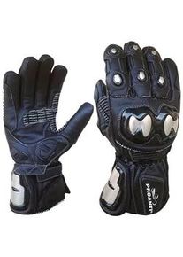 Motorradhandschuhe PROANTI Handschuhe Gr. M, schwarz Regen Winter Race Leder