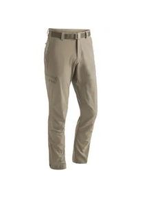 Funktionshose Maier Sports "Torid slim" Gr. 56, Normalgrößen, beige (dunkelbeige) Herren Hosen Wanderhose, atmungsaktive Outdoor-Hose, 4 Taschen, Slim Fit