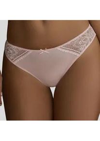 Tanga Lascana "Luciana" Gr. 48/50, rosa (rose) Damen Unterhosen aus zarter Spitze