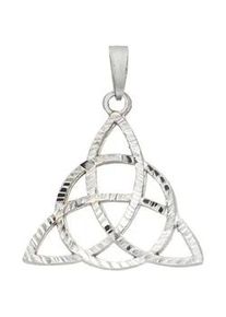 Ketten-Anhänger Jobo "Triquetra" Schmuckanhänger Gr. Silber 925 (Sterlingsilber), silberfarben (silber 925) Damen 925 Silber