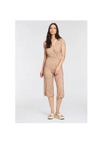 Jumpsuit Laura Scott Gr. 38, N-Gr, beige (beige, gemustert) Damen Overalls mit angesagtem Allover-Print - NEUE KOLLEKTION