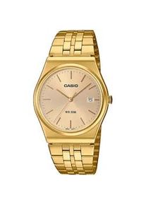 Quarzuhr Casio TIMELESS COLLECTION "MTP-B145G-9AVEF" Armbanduhren goldfarben Damen Armbanduhr, Herrenuhr, Damenuhr, analog, Datum