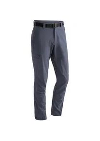 Funktionshose Maier Sports "Torid slim" Gr. 66, Normalgrößen, grau Herren Hosen Wanderhose, atmungsaktive Outdoor-Hose, 4 Taschen, Slim Fit