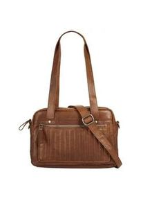 SPIKES & SPARROW Henkeltasche SPIKES & SPARROW Gr. B/H/T: 28cm x 17cm x 10cm onesize, braun (cognac) Damen Taschen echt Leder