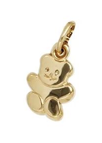 Ketten-Anhänger Jobo "Anhänger Teddy" Schmuckanhänger Gr. Gelbgold 333, goldfarben (gelbgold 333) Damen 333 Gold