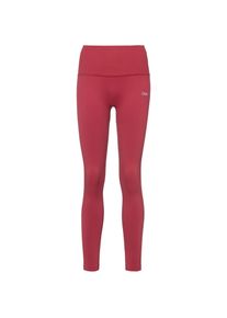 ICANIWILL Define Tights Damen - rot - Gr. S - Polyamid/Elastan