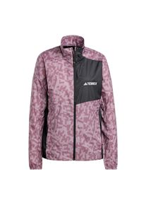 Adidas Trail Wind Laufjacke Damen - rot - Gr. XL - Polyester