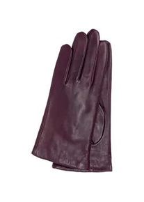 Lederhandschuhe Gretchen "Women ́s Glove Pura" Gr. 7, rot (bordeaux) Damen Handschuhe aus Lammnappa