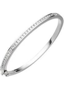 Armreif Jobo Armbänder Gr. Silber 925 (Sterlingsilber), silberfarben (silber 925) Damen 925 Silber mit Zirkonia