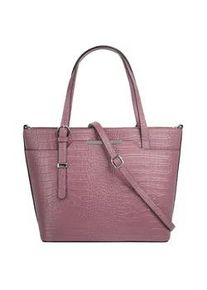 Henkeltasche CLUTY Gr. B/H/T: 35cm x 21cm x 12cm onesize, rosa (alt-rosa) Damen Taschen echt Leder, Made in Italy