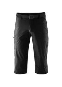 Fahrradhose Gonso "Porto" Gr. XL, Normalgrößen, schwarz Herren Hosen 34 Radhose, Innenhose mit Sitzpolster, Bund inkl. Gürtel