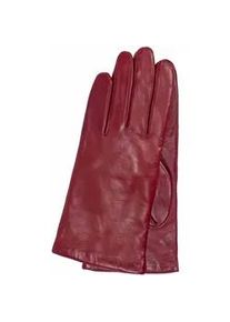 Lederhandschuhe Gretchen "Women ́s Glove Pura" Gr. 7,5, rot Damen Handschuhe aus Lammnappa