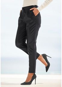 Lascana Schlupfhose schwarz Gr. 40 für Damen. Figurumspielend