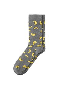 VanVaan 1 Paar Herren Socken mit Bananen-Allover
