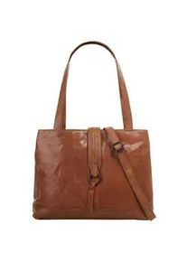 SPIKES & SPARROW Shopper SPIKES & SPARROW Gr. B/H/T: 34cm x 27cm x 7cm onesize, braun (cognac) Damen Taschen echt Leder