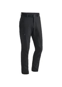 Funktionshose Maier Sports "Torid slim" Gr. 27, Kurzgrößen, schwarz Herren Hosen Wanderhose, atmungsaktive Outdoor-Hose, 4 Taschen, Slim Fit