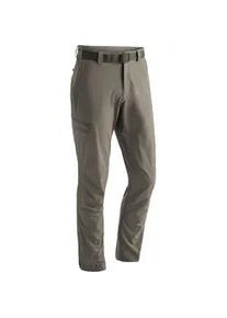 Funktionshose Maier Sports "Torid slim" Gr. 102, Langgrößen, braun (schlamm) Herren Hosen Wanderhose, atmungsaktive Outdoor-Hose, 4 Taschen, Slim Fit