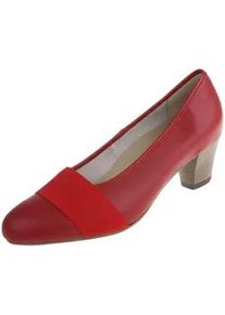 Pumps Lei by tessamino "Sonja" Gr. 40, rot Damen Schuhe mit tollem Tragekomfort