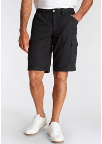 MAN'S WORLD MAN'S WORLD Herren Cargobermudas, schwarz, casual, Gr. 68, unifarben, Obermaterial: 100% Baumwolle, Hosen, auch in Großen Größen