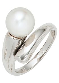 Jobo Damen Perlenring, 56, Silber 925 (Sterlingsilber)-Perlen, silber, Silber 925 (Sterlingsilber), Perlen, Fingerringe, 925 Silber mit einer