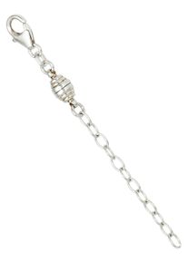 Jobo Damen Kette ohne Anhänger, Silber 925 (Sterlingsilber), silber, Silber 925 (Sterlingsilber), Halsketten, Verlängerung 925 Silber 7,5 cm