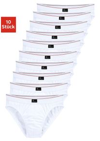 Le Jogger Herren Slip, Gr. 3, weiß, Jersey, Obermaterial: 100% Baumwolle, unifarben, Unterhosen, nur einfarbig