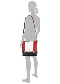 Tom Tailor Damen Hobo "Juna", blau, Polyurethan, Taschen, in trendiger Farbkombination