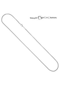 Jobo Damen Silberkette, Silber 925 (Sterlingsilber), L: 90cm, silber, Silber 925 (Sterlingsilber), Halsketten, Venezianerkette 925 Silber 90 cm 2,5 mm