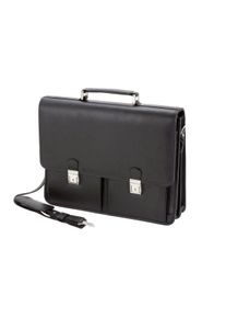 Alassio Herren Aktentasche "Veneto", schwarz, Leder, Taschen, aus Leder