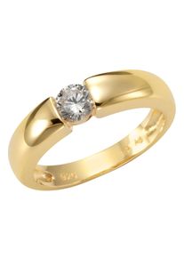 Firetti Damen Fingerring "Schmuck Geschenk Silber 925 Silberring Spannring-Optik", 56, Silber 925 (Sterlingsilber), 5mm, gold, Silber 925